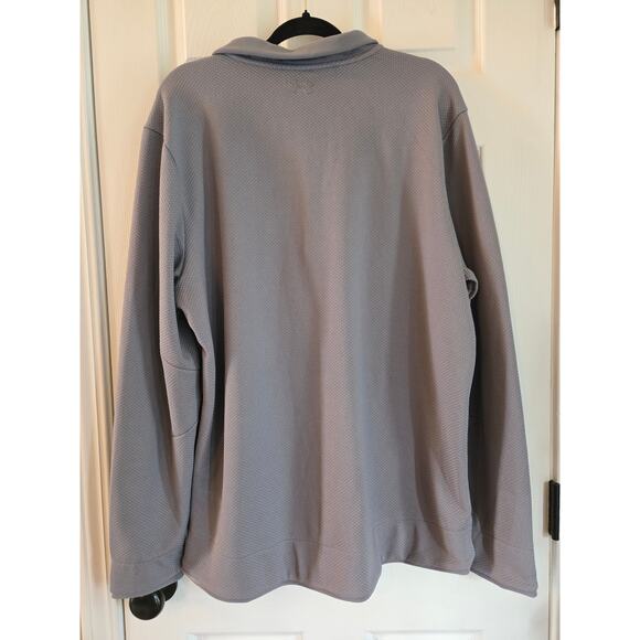 Under Armour Mens Gray Golf Loose Pullover Cold Gear Size XXL NWT Slight Defect - Picture 2 of 12